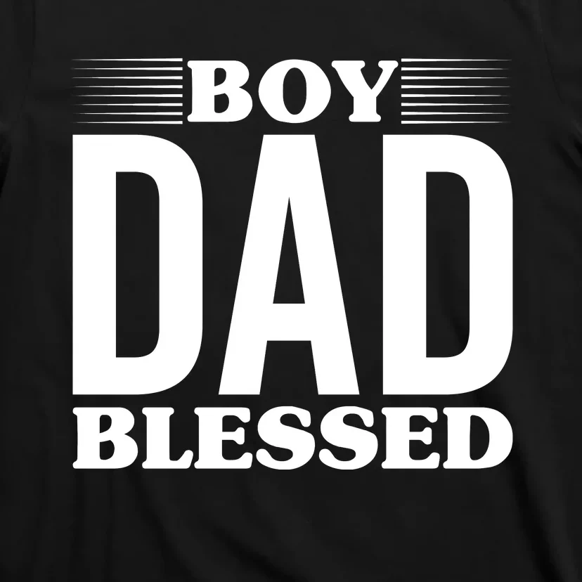 Boy Dad Blessed T-Shirt