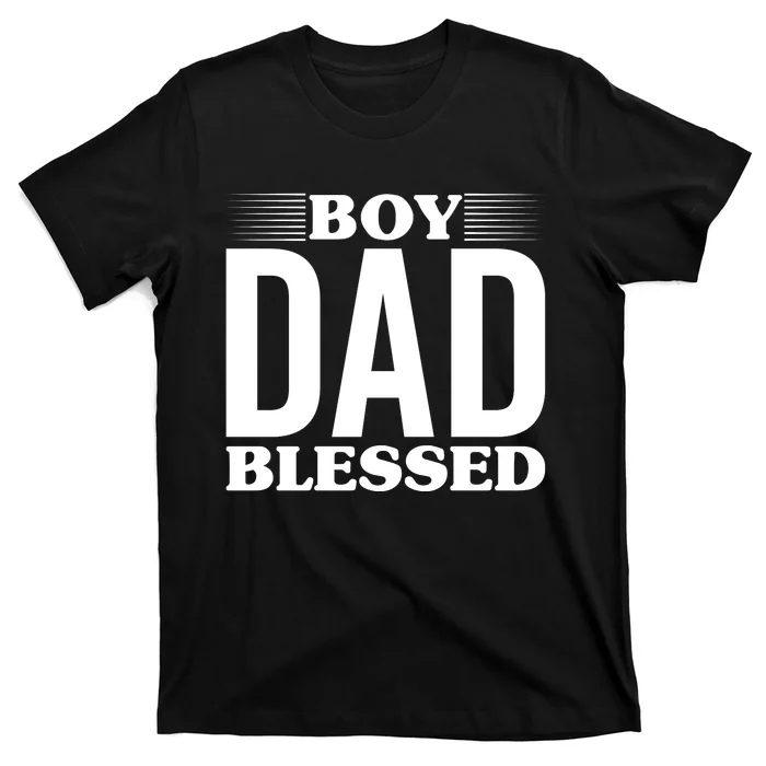 Boy Dad Blessed T-Shirt