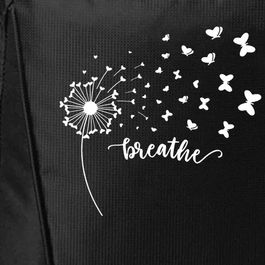 Breathe Dandelion Butterfly City Backpack