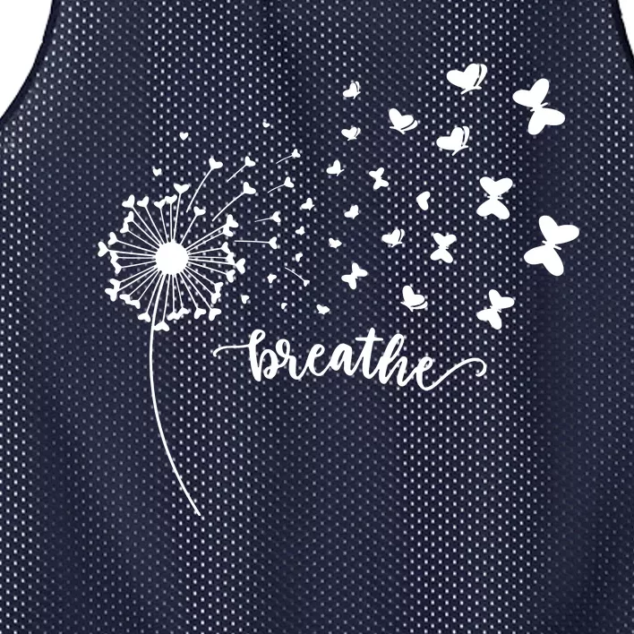 Breathe Dandelion Butterfly Mesh Reversible Basketball Jersey Tank