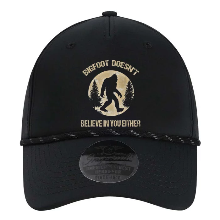 Bigfoot Doesnt Believe In You Either T Bigfoot Is Real Performance The Dyno Cap