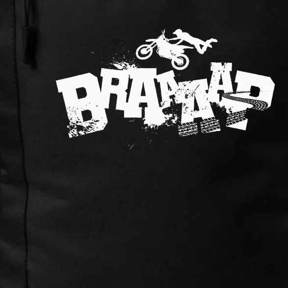 Braaap Dirt Biking Boy Dirt Bike Daily Commute Backpack