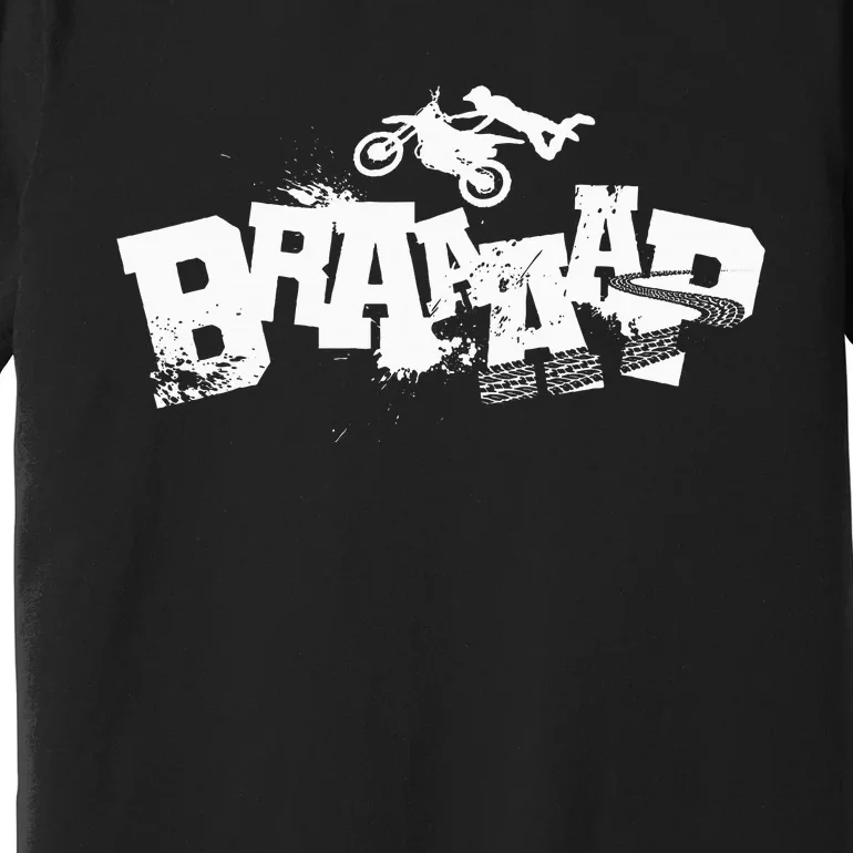 Braaap Dirt Biking Boy Dirt Bike Premium T-Shirt