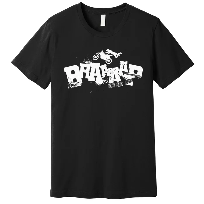 Braaap Dirt Biking Boy Dirt Bike Premium T-Shirt