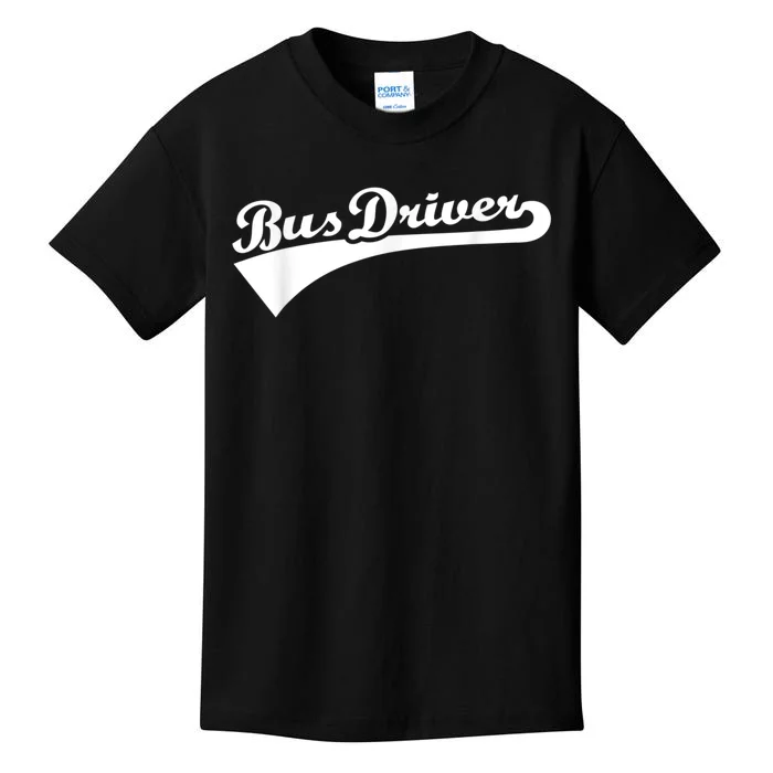 Bus Driver Kids T-Shirt