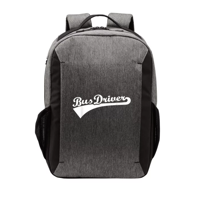 Bus Driver Vector Backpack