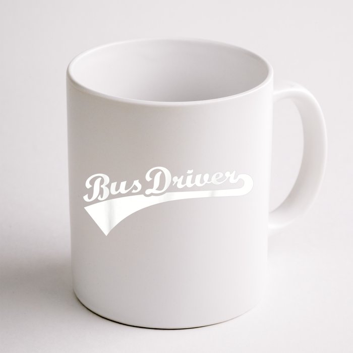 Bus Driver Front & Back Coffee Mug