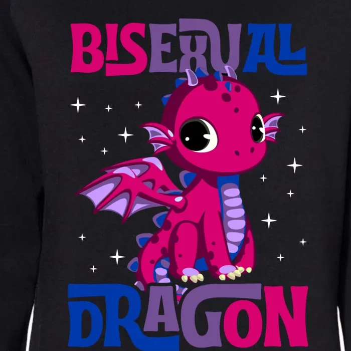 Bisexual Dragon Bi Pride Flag Stuff For Teens Rainbow Queer Gift Womens California Wash Sweatshirt