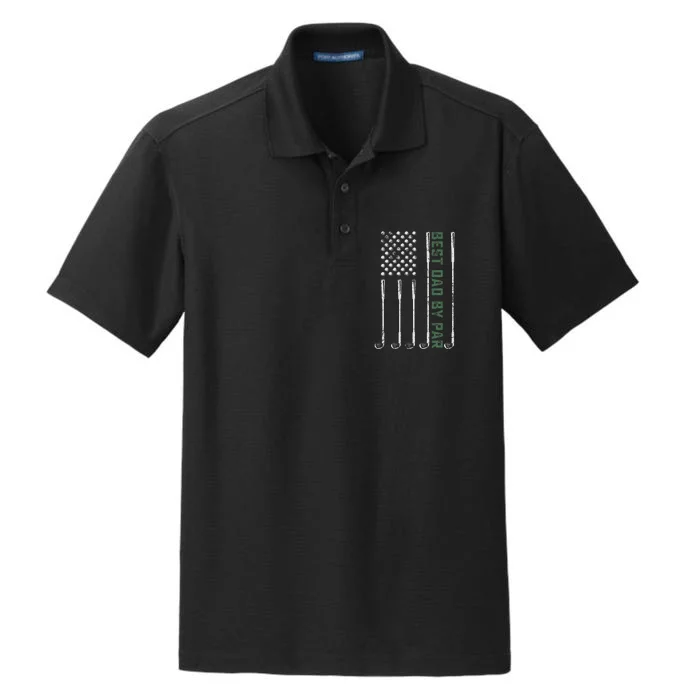 Best Dad By Par Daddy Gifts Golf Lover Golfer Fathers Day Dry Zone Grid Performance Polo