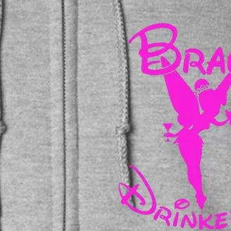 Bride Drinkerbell Full Zip Hoodie