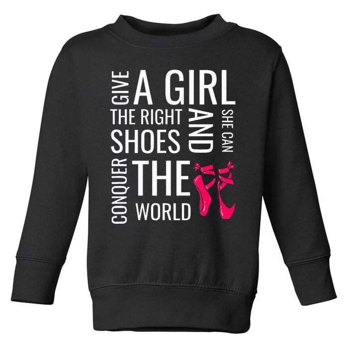 Ballet Dance Ballet Top Nutcracker Ballerina Toddler Sweatshirt