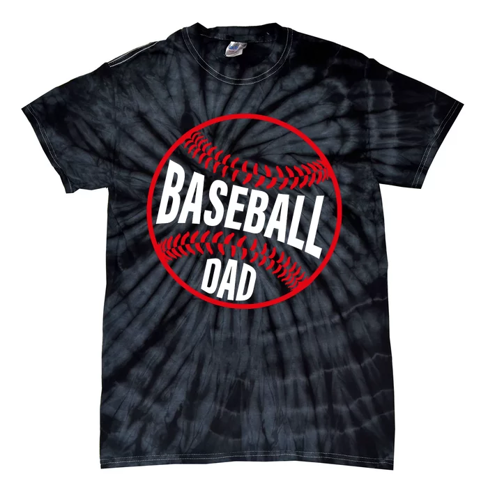 Baseboll Dad Tie-Dye T-Shirt