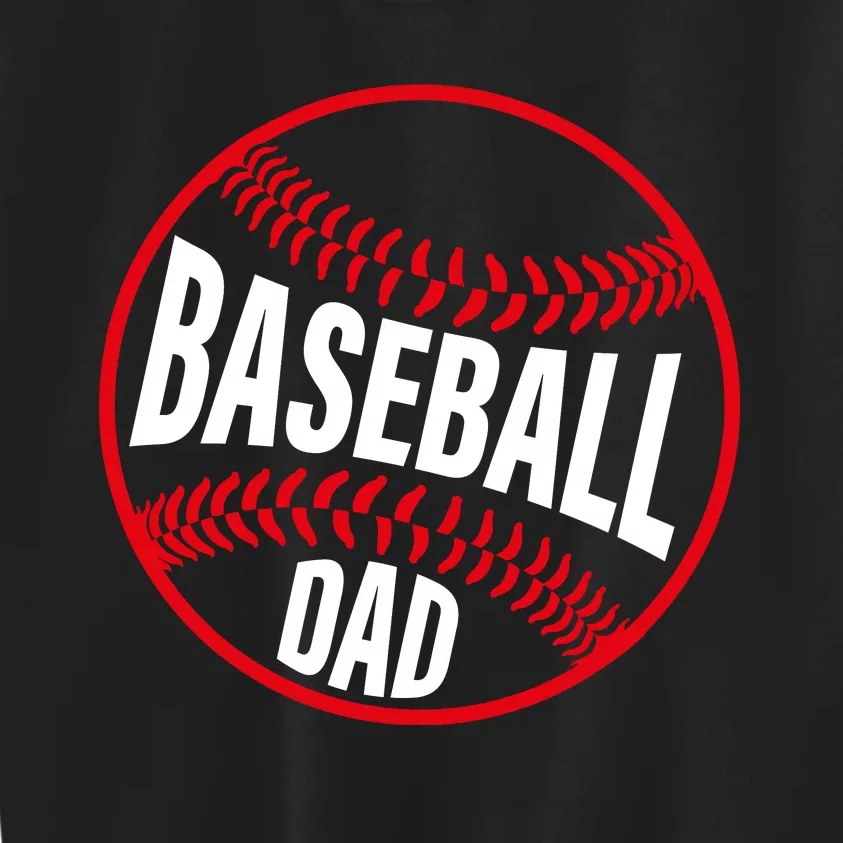 Baseboll Dad Kids Sweatshirt