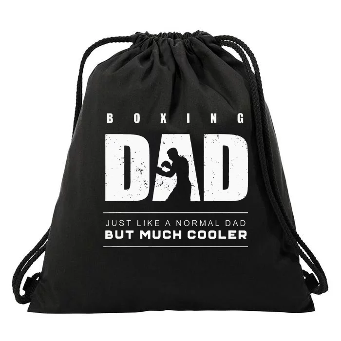 Boxing Dad Boxing Drawstring Bag