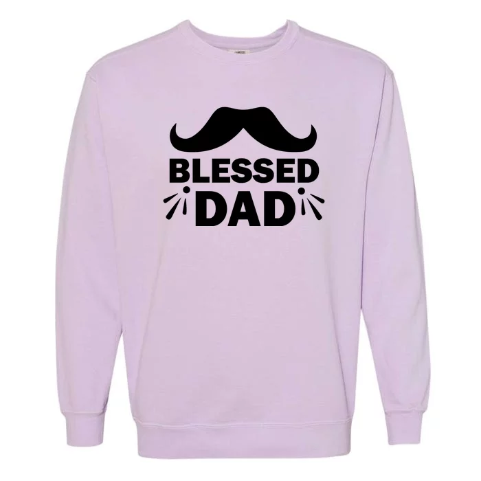 Blessed Dad Garment-Dyed Sweatshirt