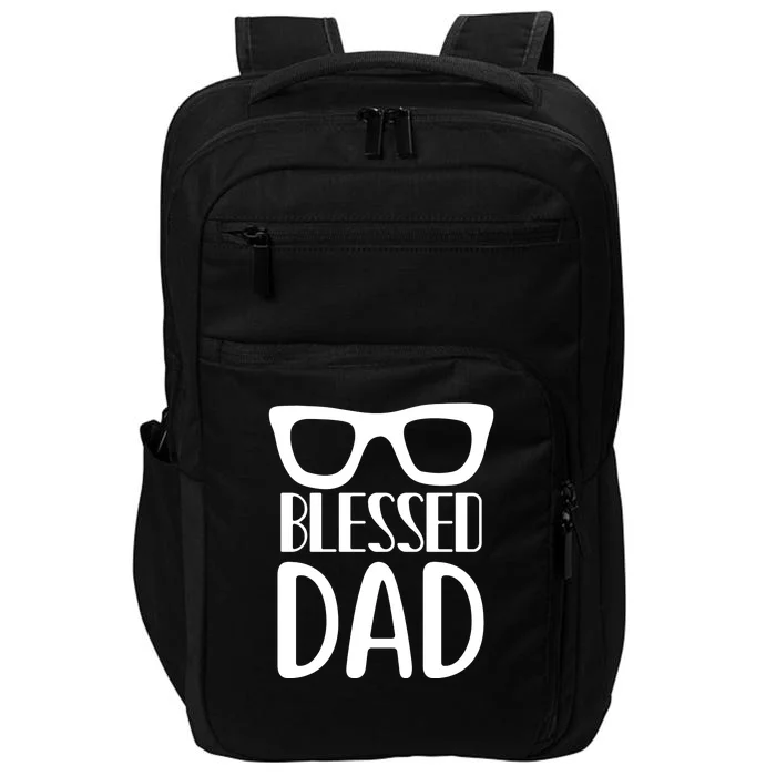 Blessed Dad Impact Tech Backpack