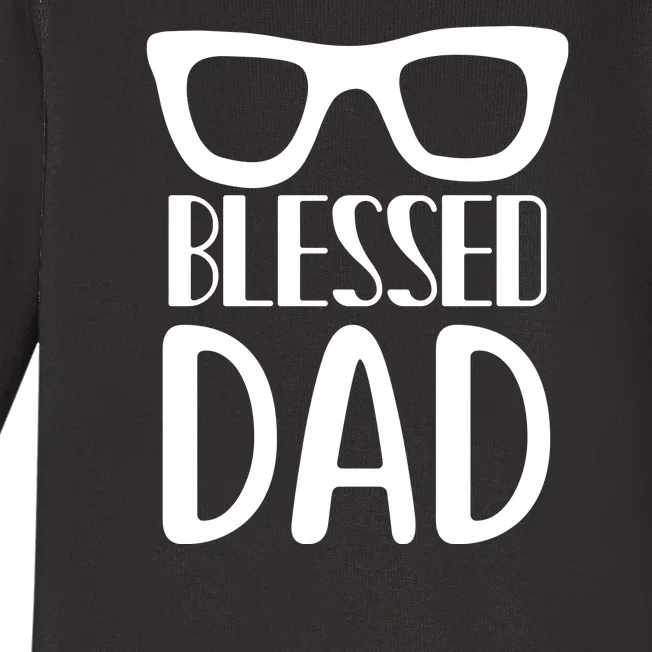 Blessed Dad Baby Long Sleeve Bodysuit