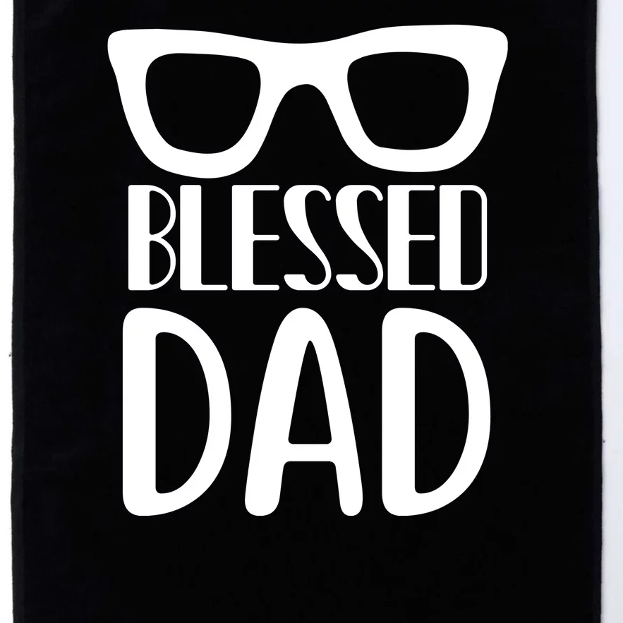 Blessed Dad Platinum Collection Golf Towel