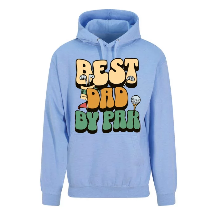 Best Dad By Par Golf FatherS Day Birthday Gift Unisex Surf Hoodie