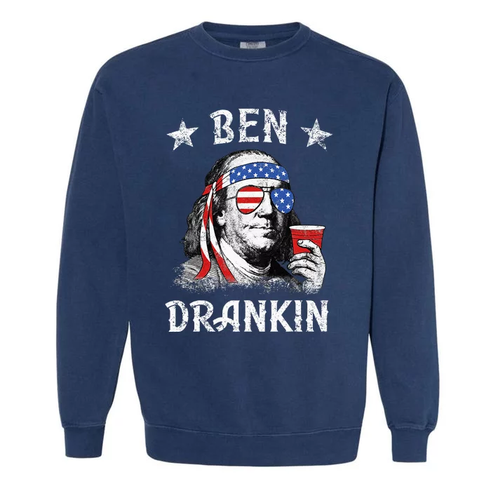 Ben Drankin Garment-Dyed Sweatshirt