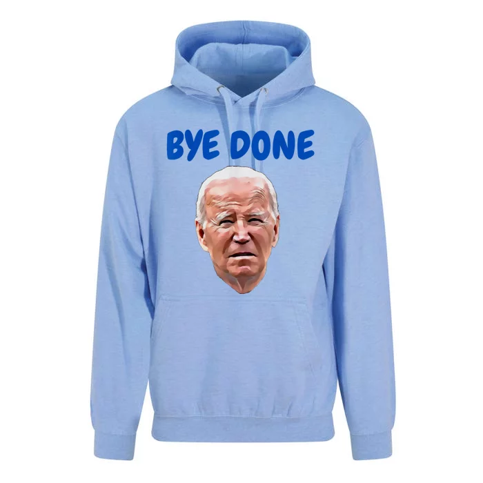 Bye Done Bye Bye Biden Out Of Office Unisex Surf Hoodie