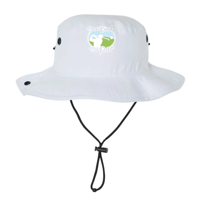 Best Dad By Par Funny Father's Day Golf Funny Gift Legacy Cool Fit Booney Bucket Hat