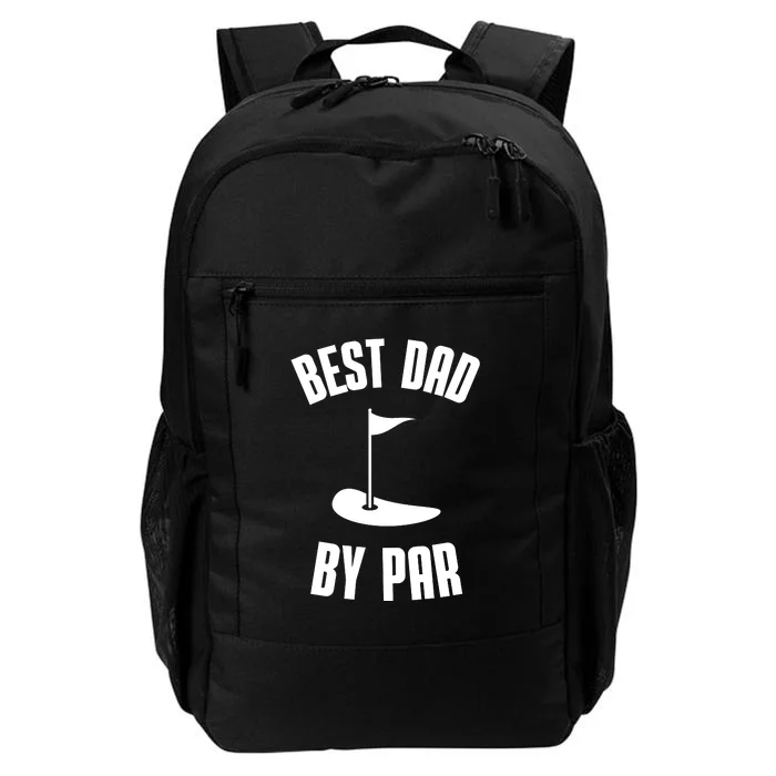 Best Dad By Par Funny Golf Daily Commute Backpack