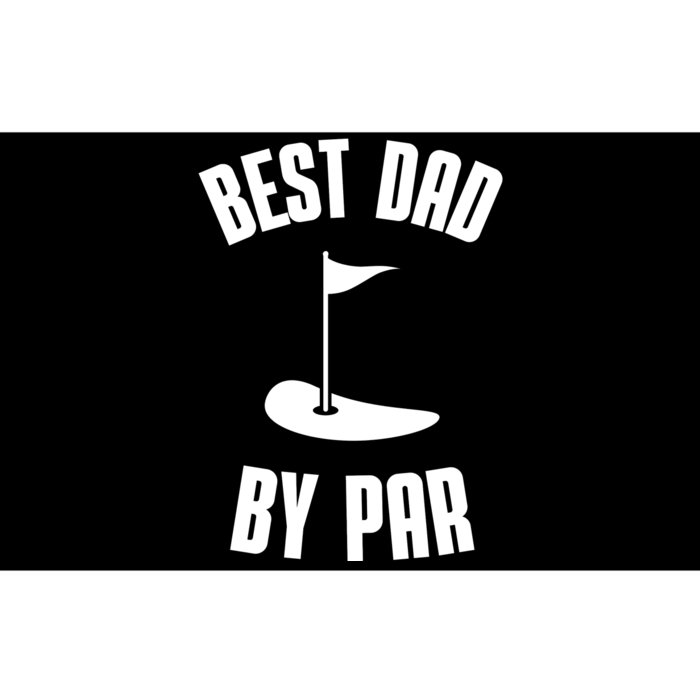 Best Dad By Par Funny Golf Bumper Sticker