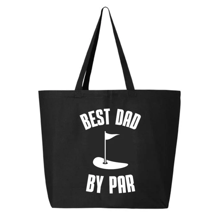 Best Dad By Par Funny Golf 25L Jumbo Tote