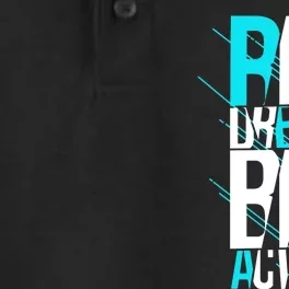 Big Dream Big Action Dry Zone Grid Performance Polo