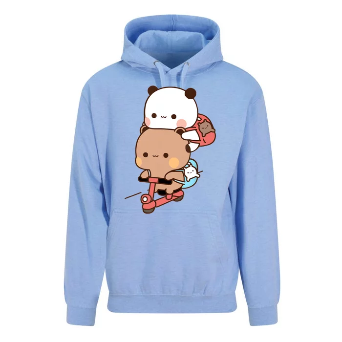 Bubu Dudu Bubu Dubu On Scooter Bubu Dubu Lovers Sweater Unisex Surf Hoodie