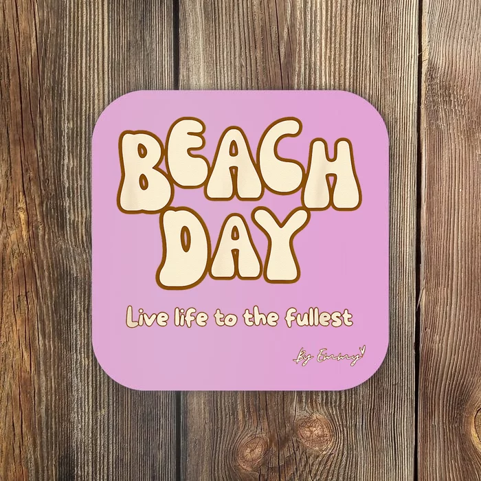 Beach Day Coaster