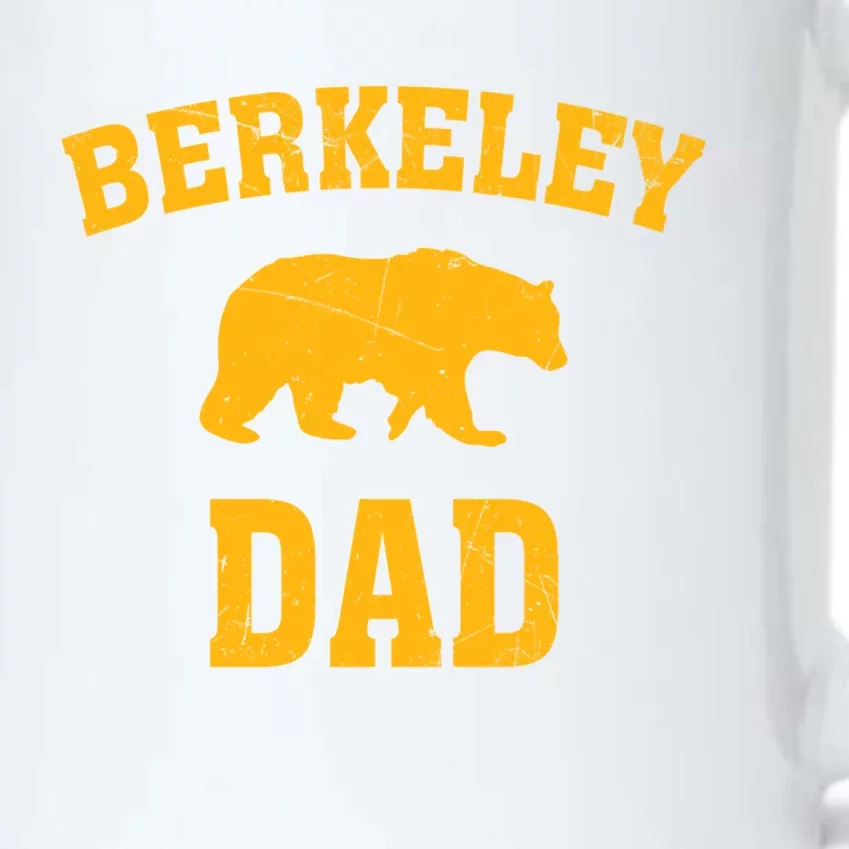 Berkeley Dad Bear Graphic FatherS Day Gift Black Color Changing Mug