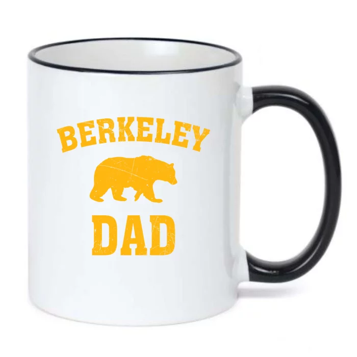 Berkeley Dad Bear Graphic FatherS Day Gift Black Color Changing Mug