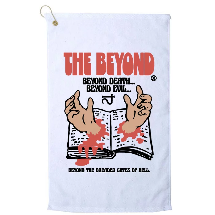 Beyond Death Beyond Evil Platinum Collection Golf Towel