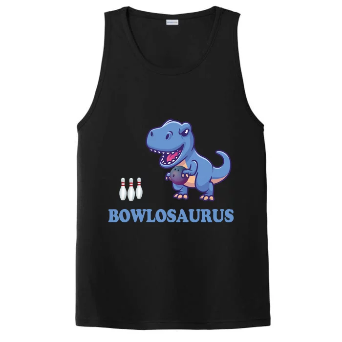 Bowling Dinosaur Performance Tank