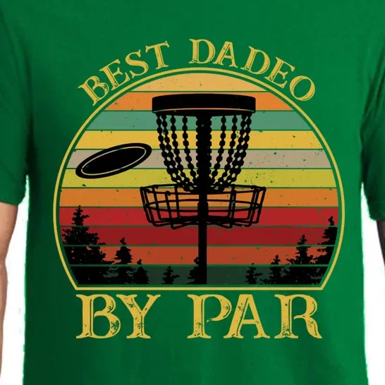 Best Dadeo By Par Funny Disc Golfing Dad Gift Pajama Set