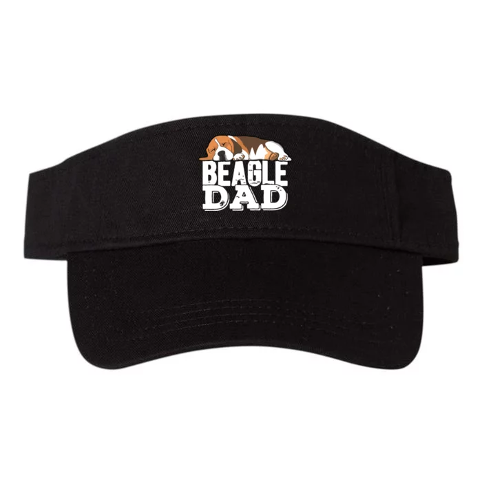 Beagle Dad Beagle Dog Lover Gift Premium Valucap Bio-Washed Visor