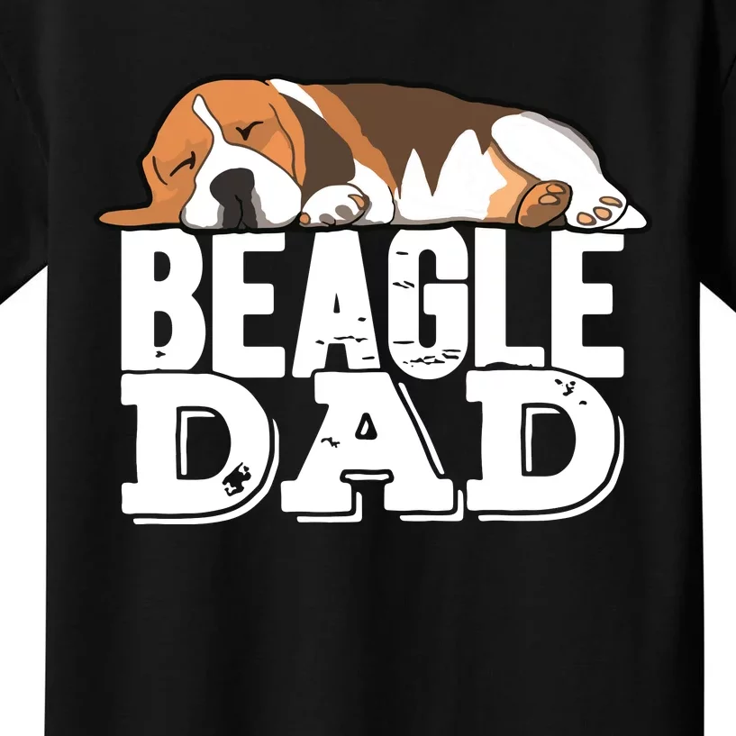 Beagle Dad Beagle Dog Lover Gift Premium Kids T-Shirt