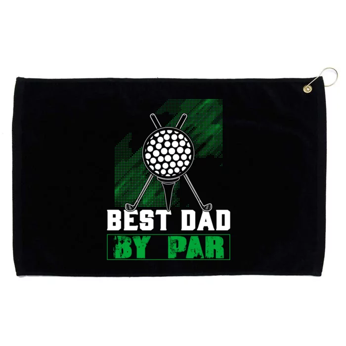 BEST DAD By PAR Custom Golf T Grommeted Golf Towel