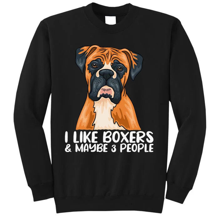 Boxer Dog Boxer Lover Gift Funny Boxer Sweatshirt