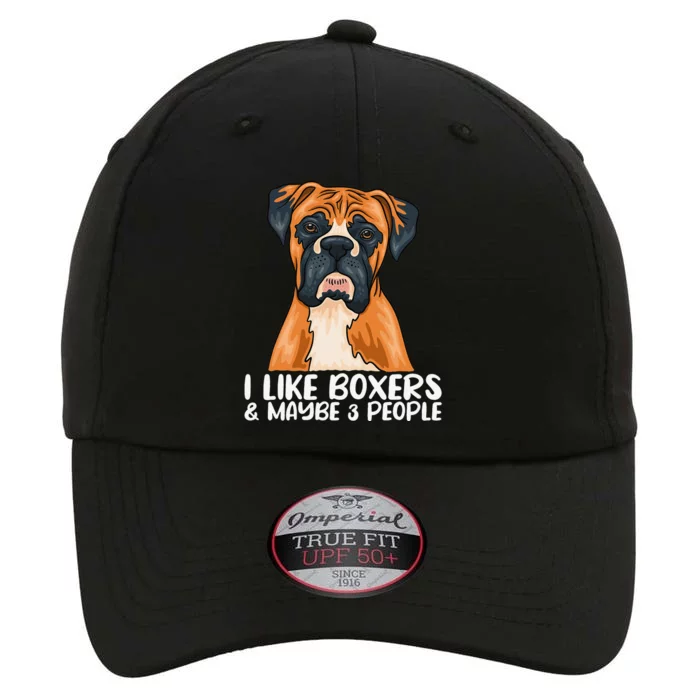 Boxer Dog Boxer Lover Gift Funny Boxer The Original Performance Cap