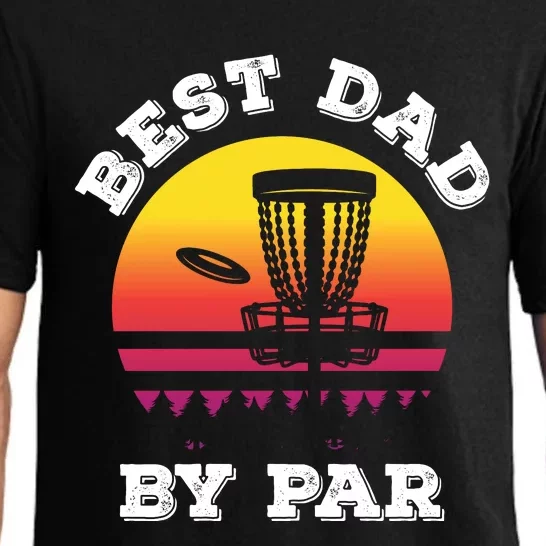 Best Dad By Par Disc Golf Frisbee Golf Pajama Set