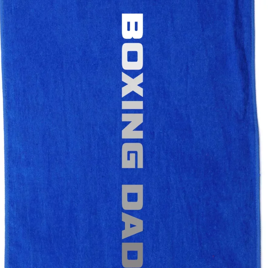 Boxing Dad Boxer Boxing Gift Platinum Collection Golf Towel