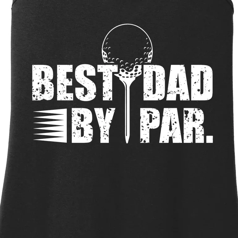 Best Dad By Par Ladies Essential Tank