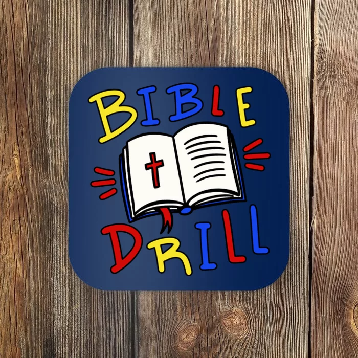 Bible Drill Coaster