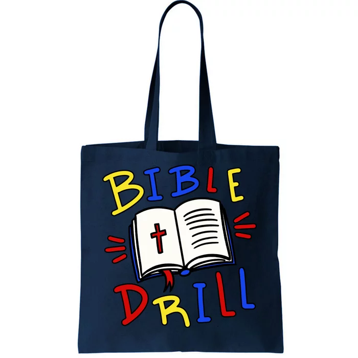 Bible Drill Tote Bag