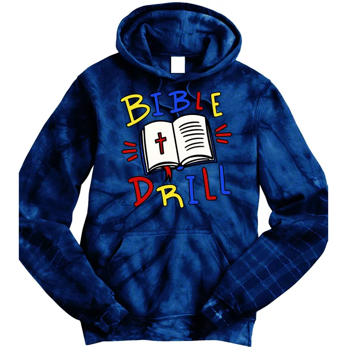 Bible Drill Tie Dye Hoodie