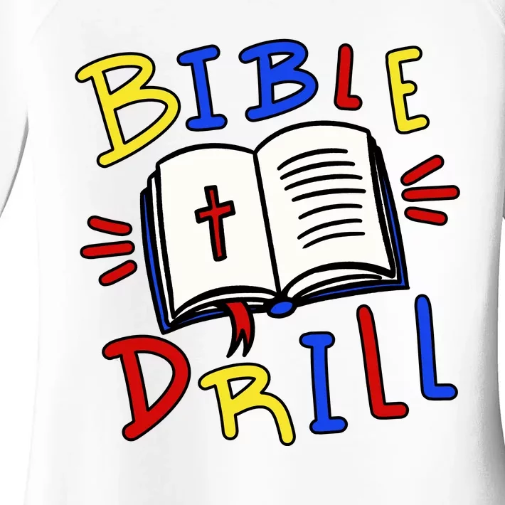 Bible Drill Women's Perfect Tri Tunic Long Sleeve Shirt