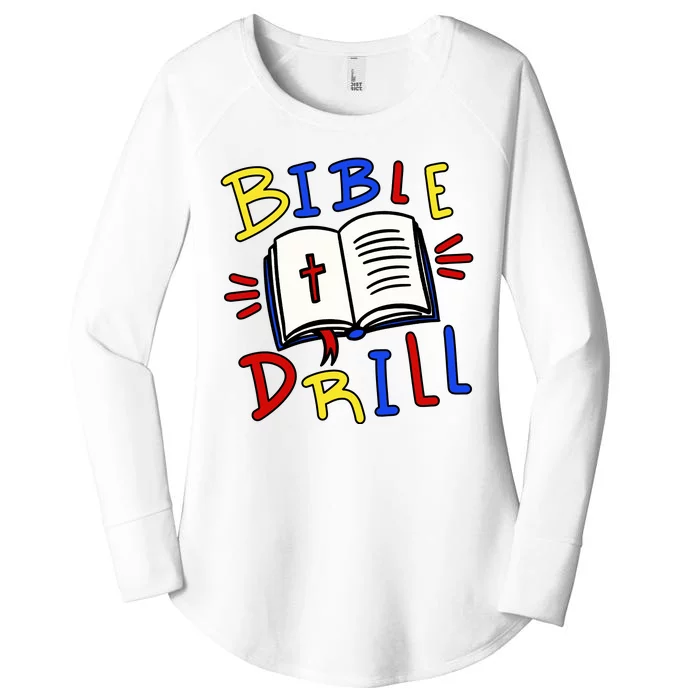 Bible Drill Women's Perfect Tri Tunic Long Sleeve Shirt